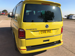 VW T6 and T6.1 Carbon Fibre Full Coverage Rear Bumper Protector - Tailgate Only