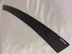 VW T6 and T6.1 Carbon Fibre Rear Bumper Protector With Raised Pattern - Tailgate Only