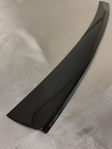 VW T7 Multivan Carbon fibre rear bumper protector.