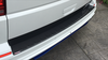 VW T6 and T6.1 Carbon Fibre Rear Bumper Protector With Raised Pattern - Tailgate Only