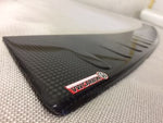 VW T6 and T6.1 Carbon Fibre Rear Bumper Protector With Raised Pattern - Tailgate Only
