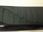 VW T6 Gloss Black GRP 3/4 Width Wraparound Rear Bumper Protector - Twin Door