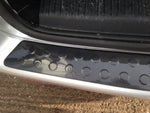 VW T5 Carbon Fibre Rear Bumper Protector with Embossed Transporter