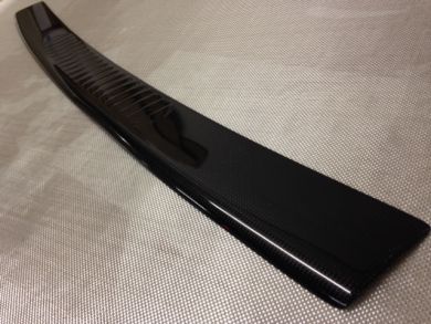 VW T5.1 Carbon Fibre 3/4 Width Wraparound Rear Bumper Protector